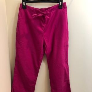 Cherokee Workwear scrub bottoms  **Bright Pink